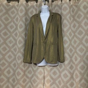 Medium gold sports jacket- cute with jeans